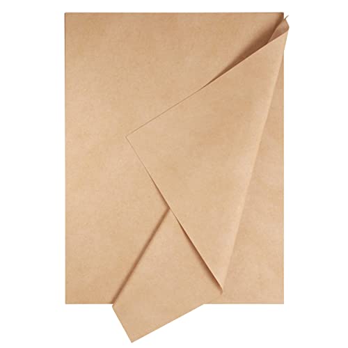 Kraft Paper Sheets - 15 X 20 In. - 480 Sheets Of Brown Wrapping Paper – Heavy Duty Craft Paper For Shipping - Light Brown Construction Paper - 80 Gsm - 1000 Square Feet #TOP1