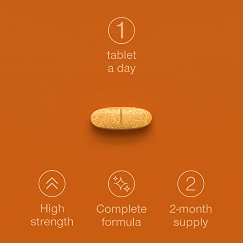 Multivitamins and Minerals with Omega 3 - Multivitamin Tablets for Men & Women - Adult Multi Vitamins with 100% Daily Dose of Iron, Zinc, Vitamin D, C, B12 - 26 Nutrients & Supplements - 60 Tablets - Image 6