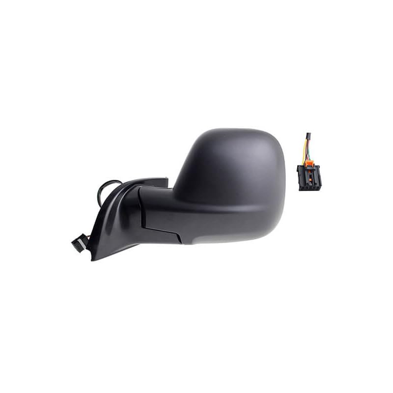 Rétroviseur électrique gauche noir chauffant compatible avec Peugeot Partner 3 depuis 2018