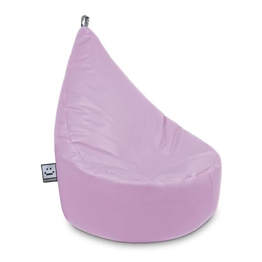 HAPPERS Puff Infantil Butaca para Salón o Dormitorio Lavanda