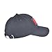 Ac Milan Unisex 143523 Milan Baseball Cap, Black, One Size, Black, One Size