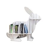 [Materiali affidabili e struttura robusta]: questa libreria resistente è realizzata con pannelli di alta qualità con impiallacciatura ad alta finitura lucida