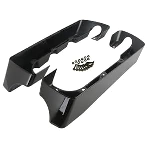 Lafengyan 4&Quot; Hard Stretched Saddle Bag Extensions Road 4Hssbefhegrk1 12