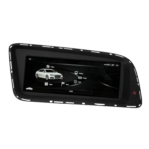 Navegação GPS para Carro, Música 4G WiFi Estéreo para Carro para 12 para Q5 8R Sport (LHD)