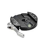 SWFOTO DLC-58+DP-58 58mm レバー式 アルカスイス クランプ 円形 クイックリリース カメラプレート セット (DLC-58)