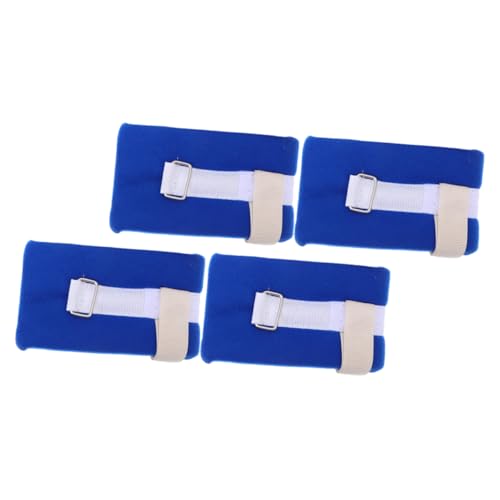 Beavorty Limb Holders 4pcs Straps Medical Belt Wrist Anklet Fixation Straps Comfortable Reusable