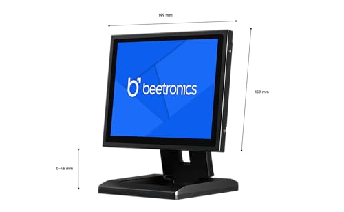 Image of Beetronics 8 Inch Touchscreen Monitor | Full HD 1080p | 8TSV7M - Industrial-Grade, Professional 10-Point Multi Touch Display for PC, Mac, Linux - HDMI, DisplayPort, USB-C, VGA Inputs