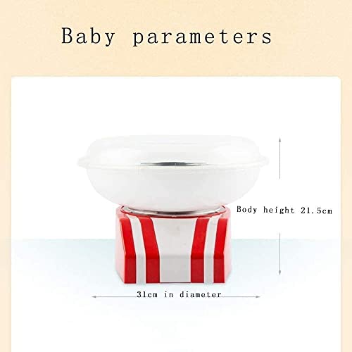 Mini Zuckerwattemaschine 475W Kleine Zuckerwattemaschine Automatischer elektrischer Marshmallow-Hersteller Geeignet für… – Bild 3