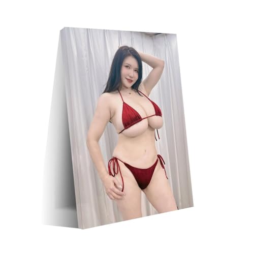 Anri Okita Beautiful Model Art Sexy Poster5Wall Poster Art Canvas Print Living Room Office Bedroom Aesthetic Poster12x18inch(30x45cm) Frame-style