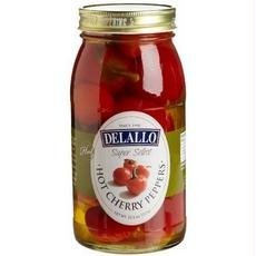DeLallo Red Hot Cherry Peppers 25.5 oz