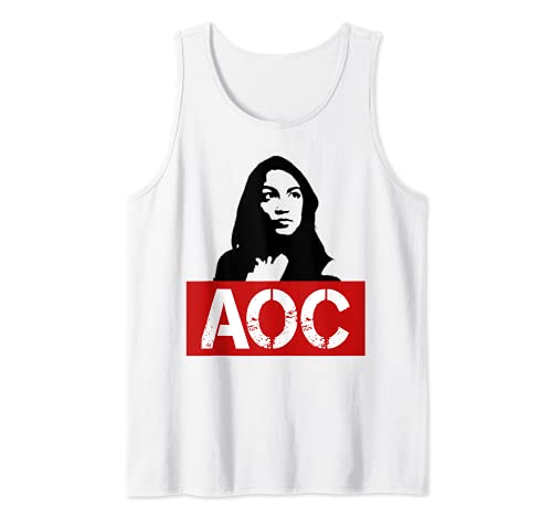 Ocasio Cortez AOC Demócrata Estadounidense Política Camiseta sin Mangas