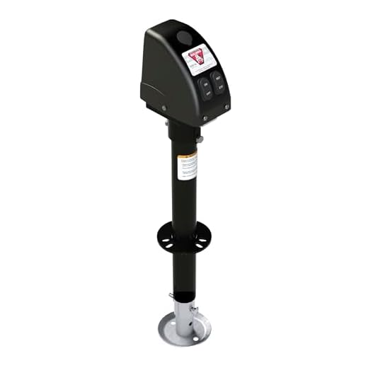 Bulldog 500187 Black A-Frame Jack with Powered Drive