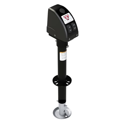 Bulldog 500187 Black A-Frame Jack with Powered Drive, 3,500 lbs.