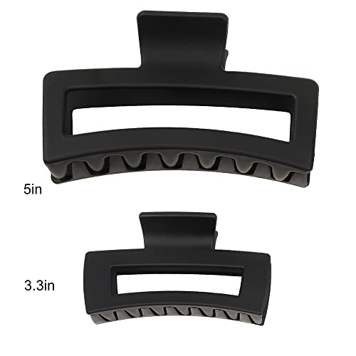 Pinzas grandes para cabello grueso, rizado y largo 5" miniatura 5