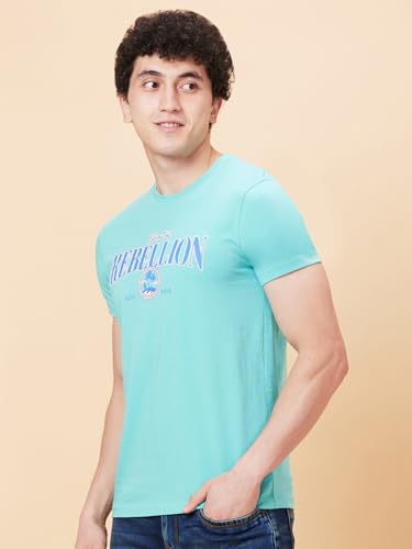 Image of Being Human Coffee Regular Fit Round Neck Men's T-Shirt Clothing