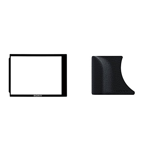 Protector de pantalla de 3.0 " Sony PCKLM15 y grip AGR2 de goma antideslizante