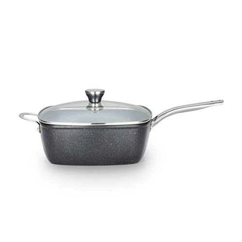 T-fal G10440 Heatmaster Nonstick Thermo-Spot Heat Indicator Dishwasher Oven Safe Deep Square Multipot