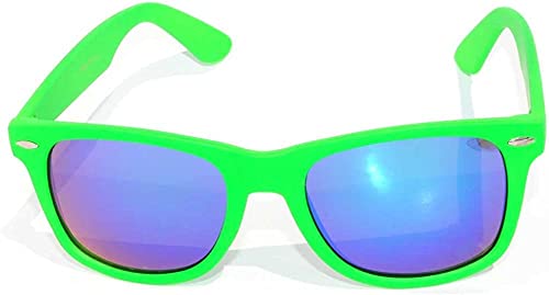 Image of OWL Retro Style Sunglasses 80's Classic Vintage Unisex Nerd Colored Frame
