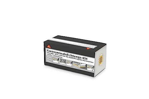 Sika Sikaflex-529 Evolution Kit d'étanchéité de couture – Easybox pour toutes les structures OEM – Protection contre les chutes de pierres et joint – 3 x 300 ml...