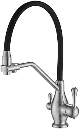 Robinet de cuisine à 3 voies pour purifier l'eau et cuisiner en toute simplicité