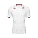 Kappa - Maillot Kombat Pro 2022 Away Tunisie pour Homme - Blanc - Taille XL