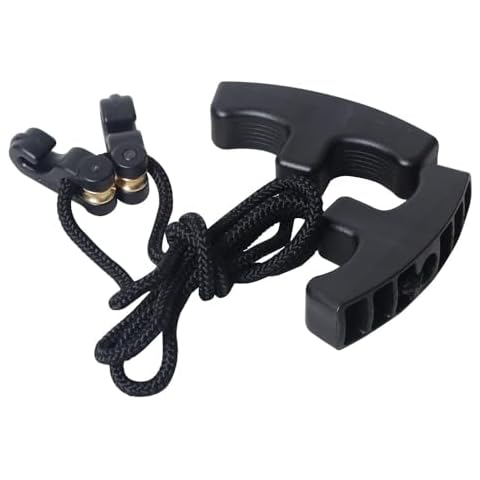 SOPOGER Crossbow Cocking Rope, Crossbow Cocking Device T Handle Crossbow Draw Assist, Crossbow Pull Cord Rope Cocker String Puller Assist Tool (48 Inch) Cover