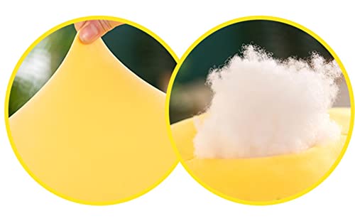 EXQULEG Bubble Tea Plüschtier Boba Kuscheltier Plüschpuppen Weiche Kuscheltier Tee Weiche Puppe Teetasse Kissen Kinderspielzeug (Rosa-Runde Augen,25cm)