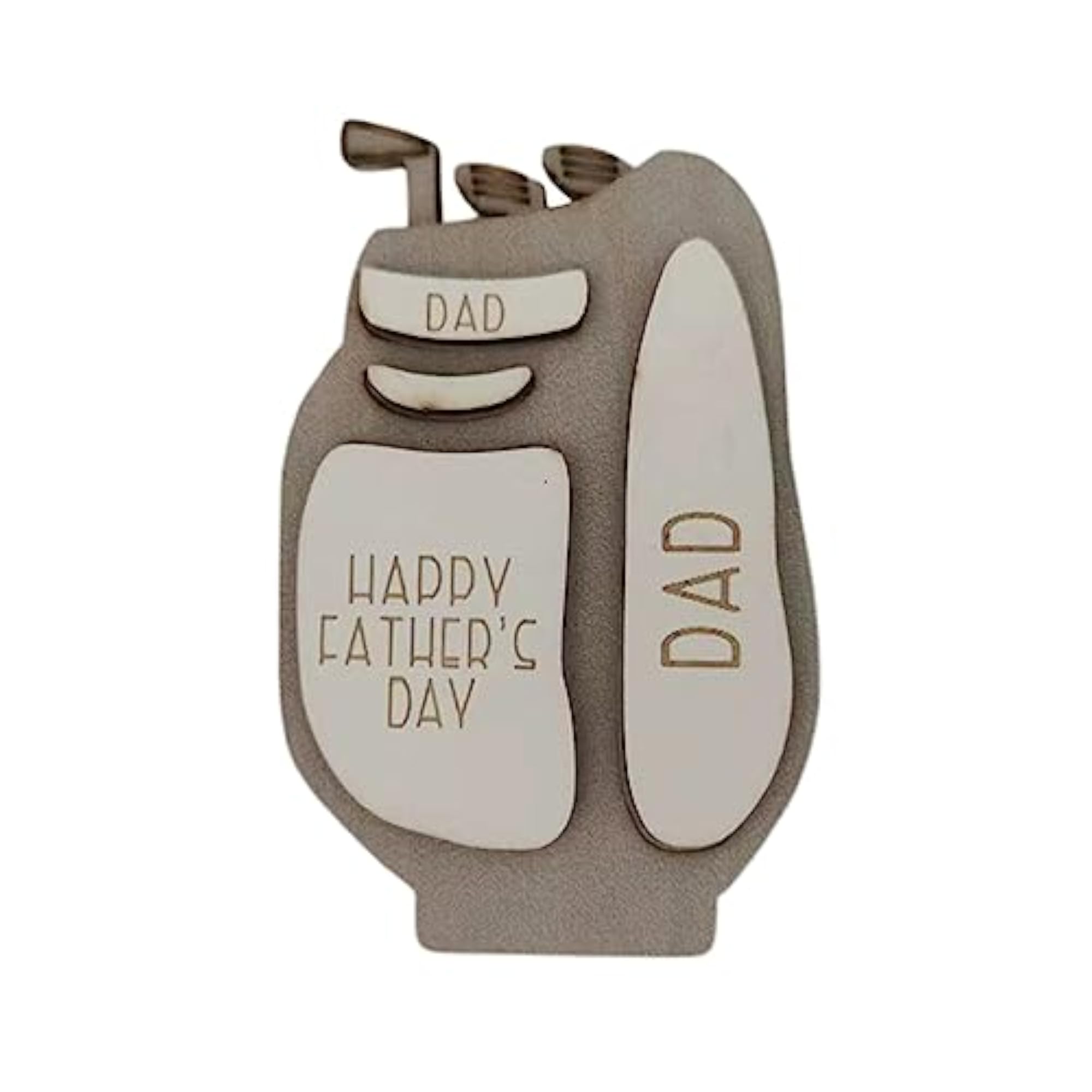 Father's Day Money Clip Golf Bag Wallet Gift