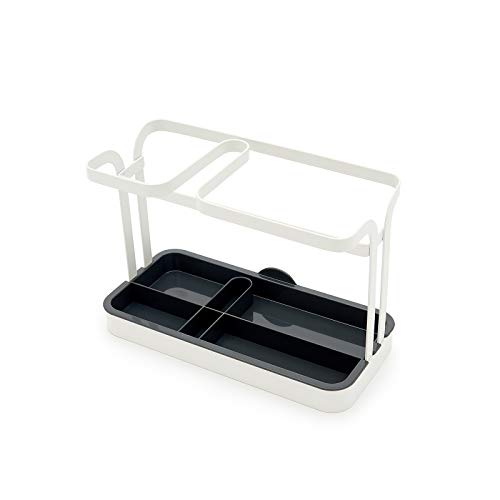 Miniatura 2 de Simplywire Cesta Para Fregadero Organizador De Rejilla Plana Para Fregadero De Estilo Retro Blanco