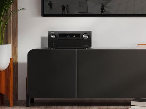 Image of Denon AVR-X8500HA 13.2 Channel (150 W /Ch) Receiver for Home Theater, Advanced 8K Upscaling, Supports Dolby Atmos, DTS:X, IMAX Enhanced, Auro 3D & More, Built-in HEOS, Amazon Alexa Voice Control