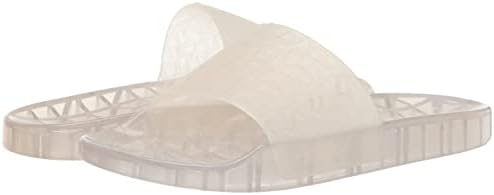 DKNY Women's Essential Isha Flat Sandal, Clear, 8 | Image 6