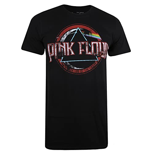 PINK FLOYD Emblem T-Shirt Homme - Les Beatles, Paul McCartney, John Lennon, RIngo Starr, George Harrison PINK FLOYD Emblem T-Shirt Homme – Image 4