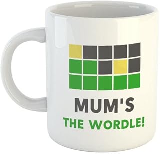 Mum's The Wordle Mug | Mother's Day Mugs | Mother's Day Gift | Mothers Day | Wordle Mugs | Gift for Mum | Novelty Mug | Wordle Mother's Day Mug