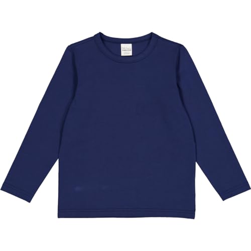 Fred's World by Green Cotton Alfa l/s T 3-Pack Blouse, Tango/Marmalade/Academy, 4 Years