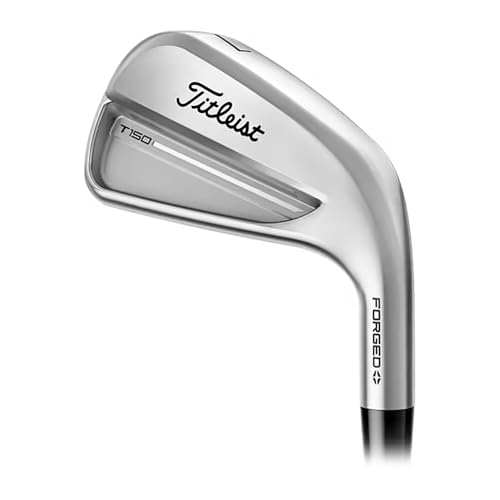 Titleist T150 Steel Right Hand Mens 7 Piece Iron Set - 4-PW/Amt Silver/Stiff