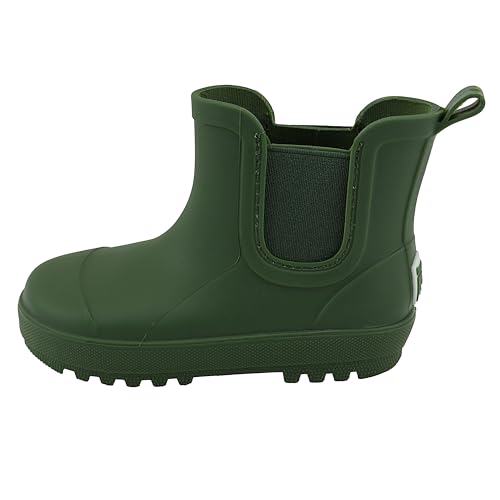 BEARPAW Toddler Rain Boots, Waterproof Rubber Kids Rainboot, Girls/Boys Light Water Shoes for Muddy Park/Hiking3