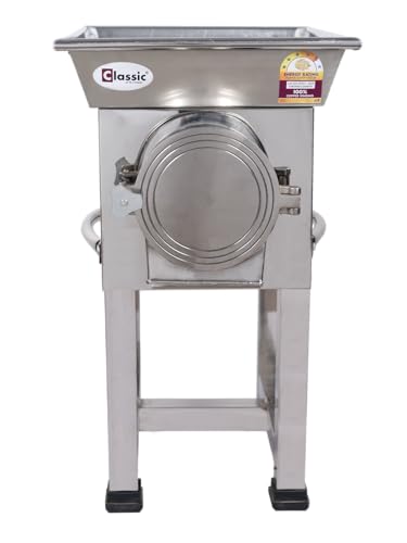 CLASSIC ATTA CHAKKI Powerful Wet Grinding Machine - 3HP Gravy Machine Dal Grinder and Ginger Garlic Paste Maker, Ideal for Catering and Hotel Industry