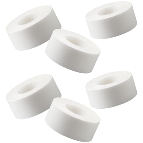 Mipcase 6 rollos Protector Adhesivo para Cuello Almohadillas Absorbentes Sudorables Desechables para Camisetas Camisas y Sombreros Ajustables Respirables Impermeables