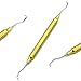 AAProTools 1EA Yellow Color Scaler Gracey Curette Periodontal Dental Instruments