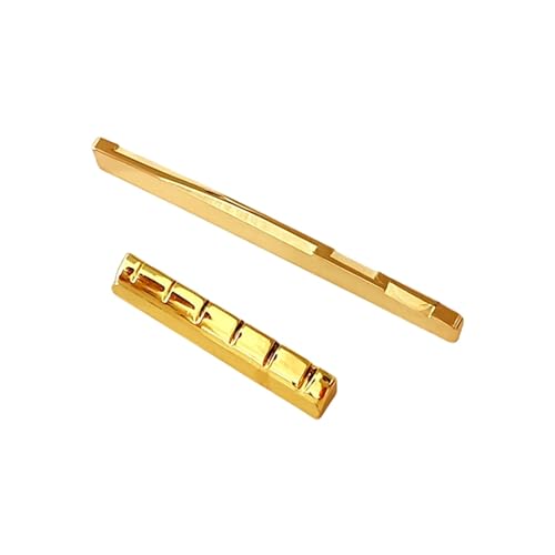 Sillet de guitare acoustique accessoires de rechange en cuivre durable Set 03 pour folk