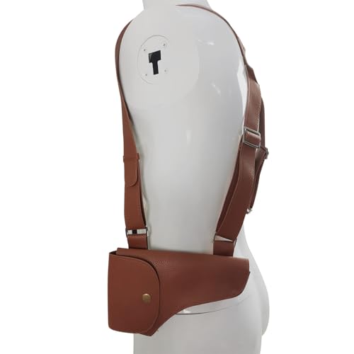 Uncharted 4 A Thief End Nathan Drake Gun Holster Belt Strap Cosplay Costume (Adjustable, Brown)4