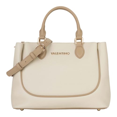 Sac à main bandoulière Valentino Daphne Re | Grand volume beige écru