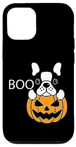 Coque pour iPhone 14 Le terrier de Boston Halloween Coque pour iPhone 14 Le terrier de Boston Halloween