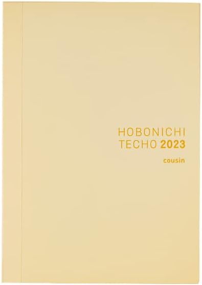 Hobonichi Techo Cousin Book [English/A5/January 2023 Start/Monday Start]