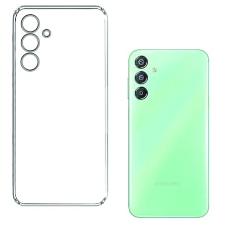 Amazon Brand Solimo Samsung Galaxy F15 5G Back Cover | Slim Soft Back Case for Samsung Galaxy F15 5G (Transparent)- Best and cheap mobile covers in India