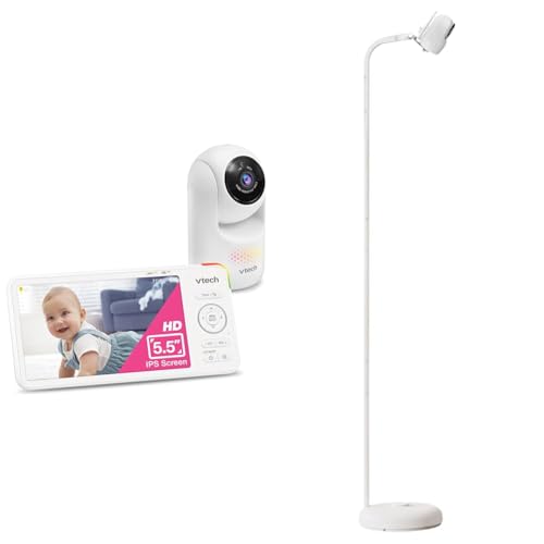 Image of Bundle of VTech Baby Monitor Advanced HD Plus + Baby Monitor Floor Stand