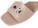 Calvin Klein Women's Tavia, Light Brown Mirror Metallic, 7.5 Medium