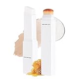 Color Changing Foundation Stick mit Bürste,Feuchtigkeitsspendende Farbwechselndes Make-up,Cover Cream Korean Make Up,V Foundation Stick Full To Medium Coverage für Alle Hauttypen (#3 Nature)