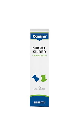 Canina 74260 8 Mikrosilber Ohrenliquid, 50 ml (1er Pack), Weiß