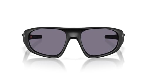 Oakley Unisex Sunglasses Matte Black Frame Prizm Grey Lenses 60MM